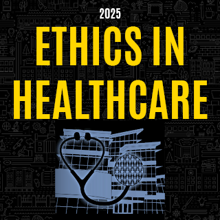 Ethics in Healthcare 2025 A One-Day Conference for Collaborative Dialogue and Inter-Professional Exchange Banner